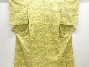 未使用品　茶屋辻模様上代紬着物